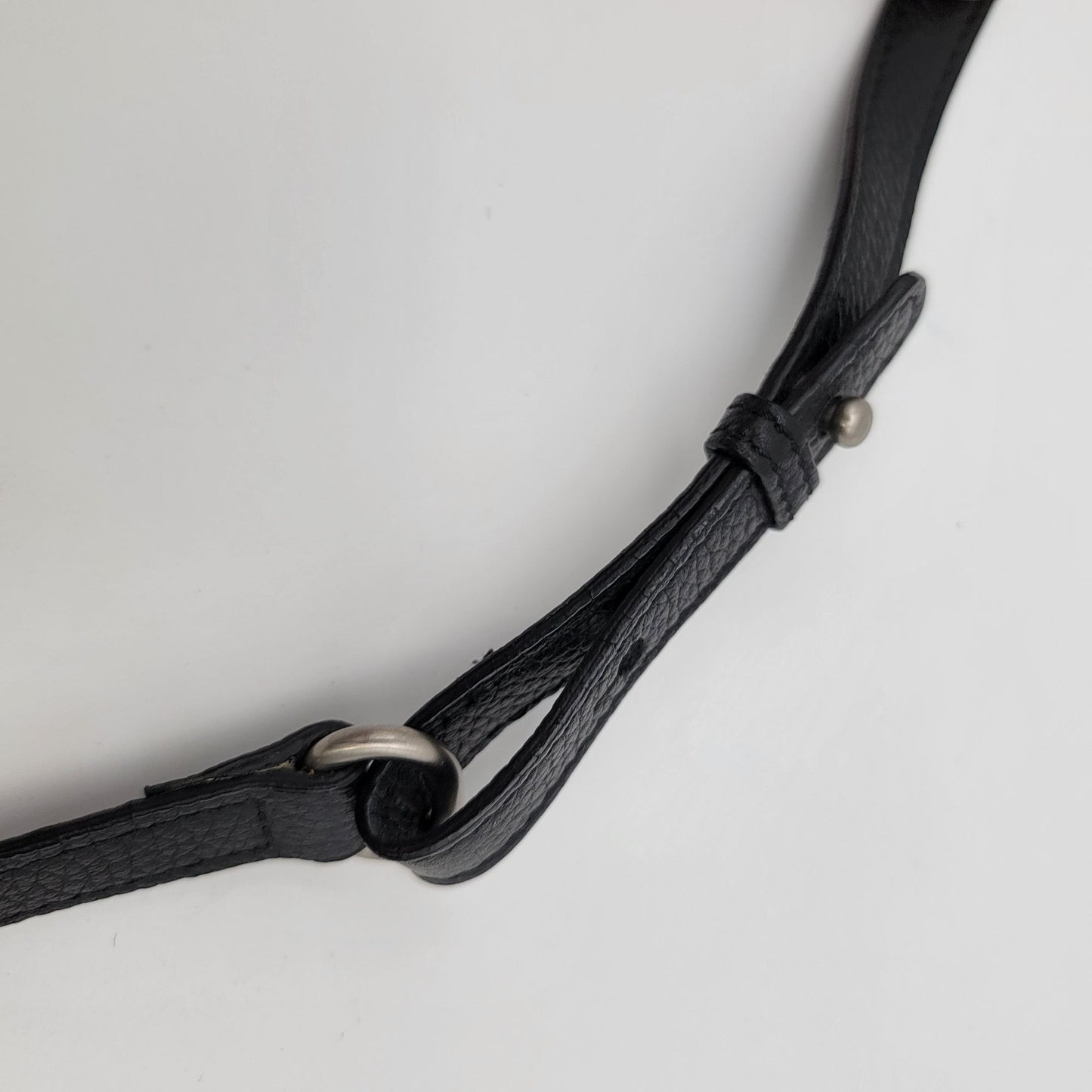 Etienne Aigner Black Leather Crossbody Bag