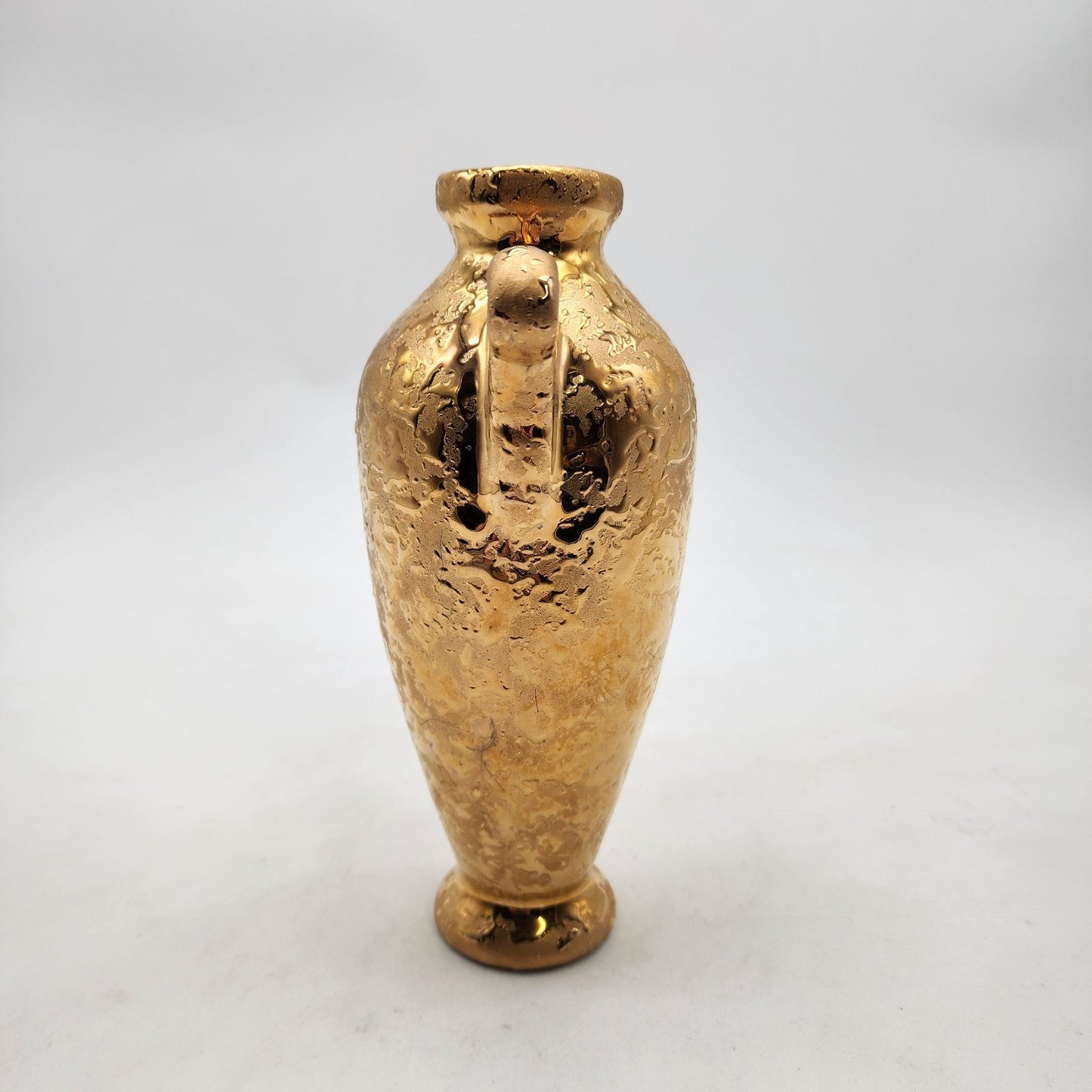 Vintage Weeping Gold Vase