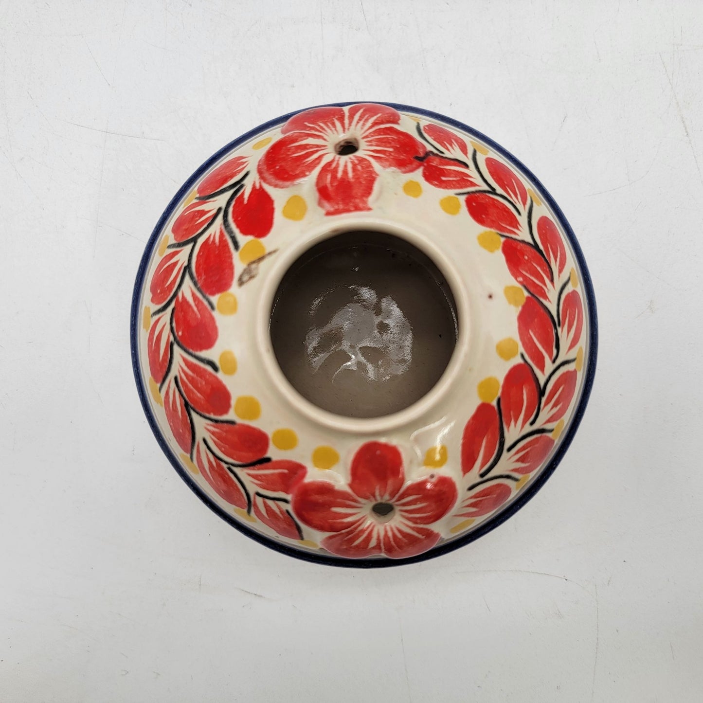 Vintage PARA-SOL Pottery Hummingbird Feeder