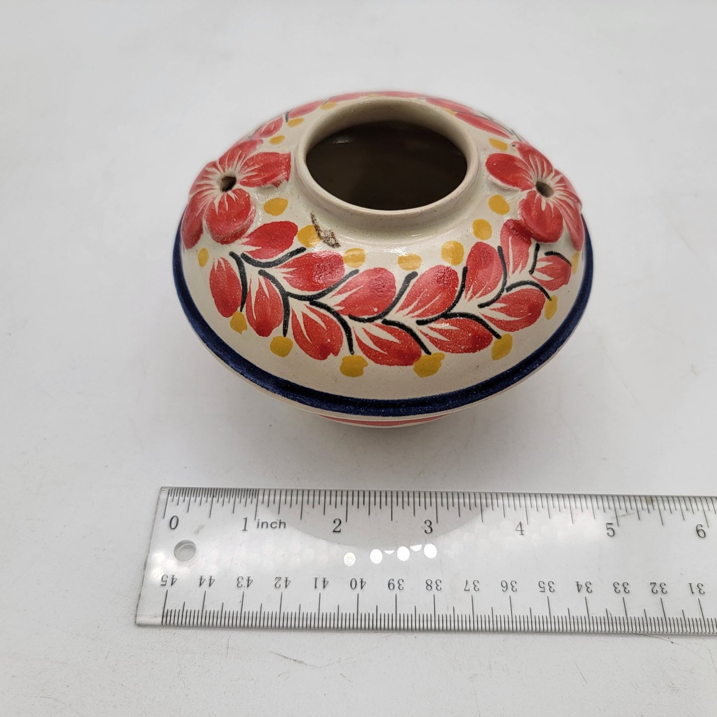 Vintage PARA-SOL Pottery Hummingbird Feeder