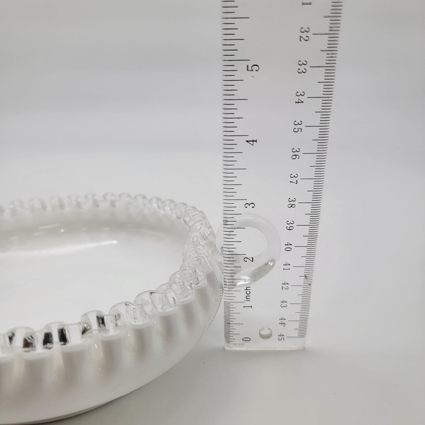 Fenton Silver Crest Heart Shaped Bon-Bon Candy Dish