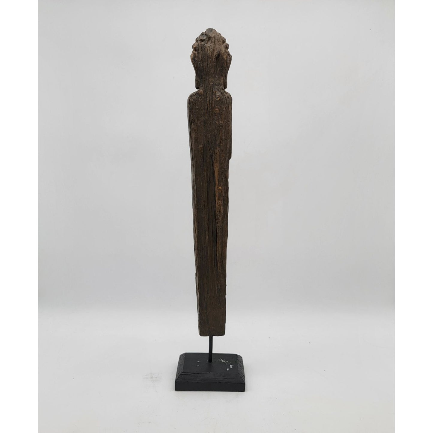Vintage Hand-Carved Wooden Buddha Statues
