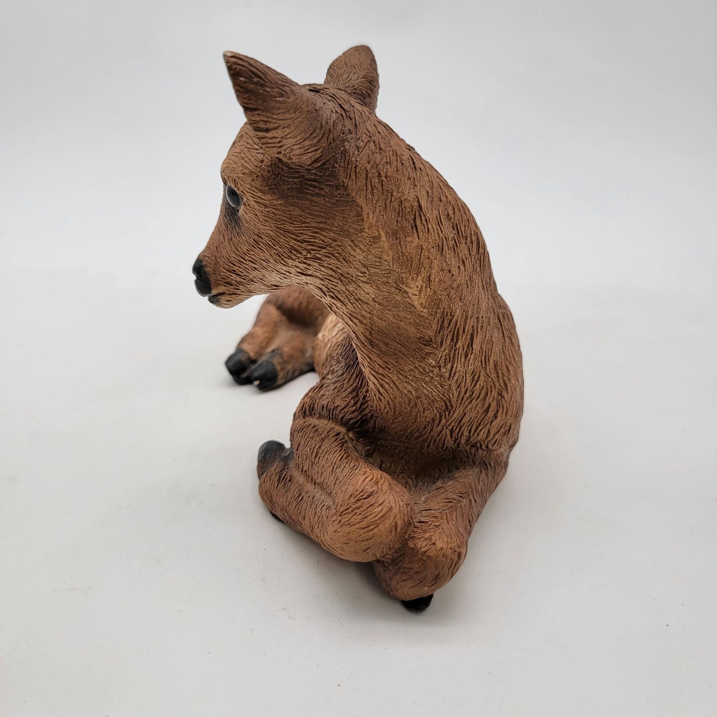 Vintage Homco 1985 Doe Deer Laying Down Figurine