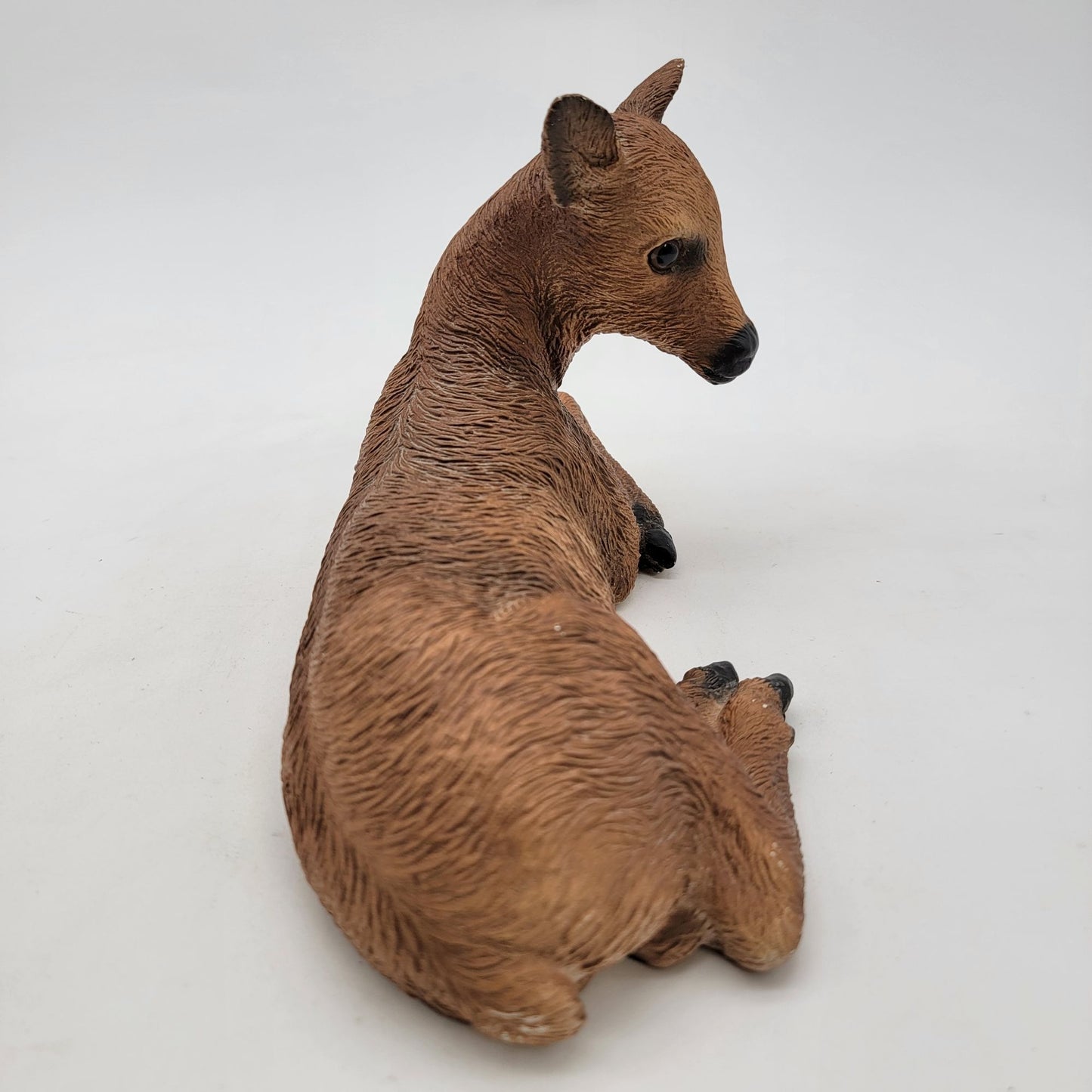 Vintage Homco 1985 Doe Deer Laying Down Figurine