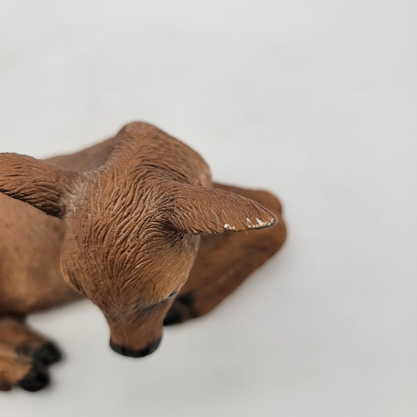 Vintage Homco 1985 Doe Deer Laying Down Figurine