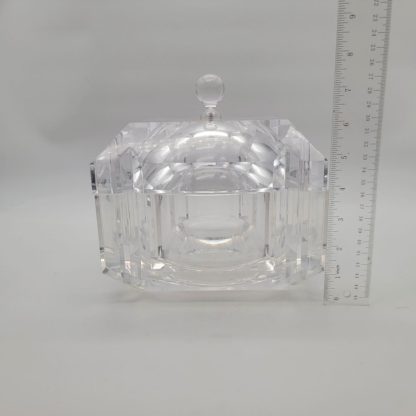 1960's Lucite Ice Bucket