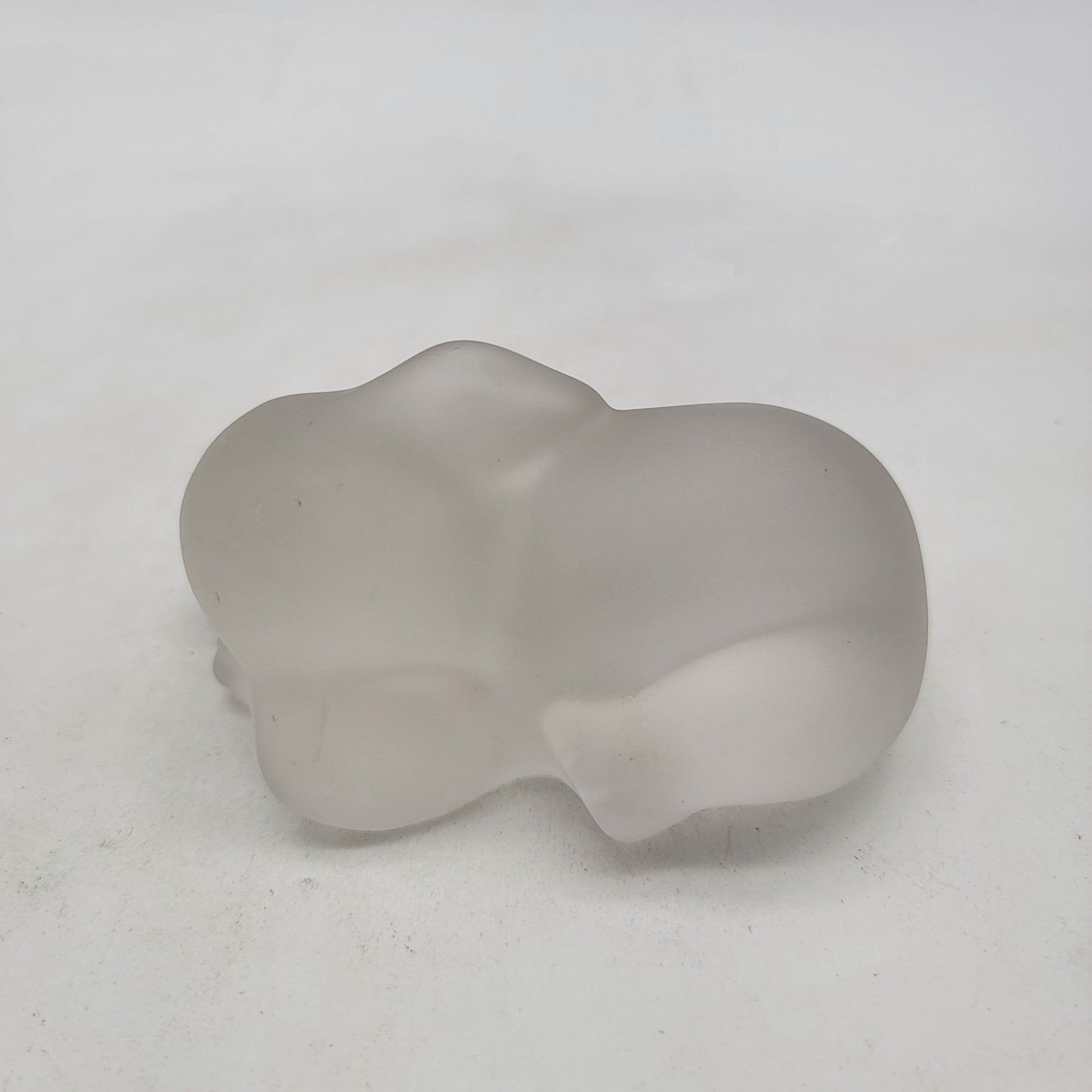 Lenox Frosted Crystal Sleeping Elephant