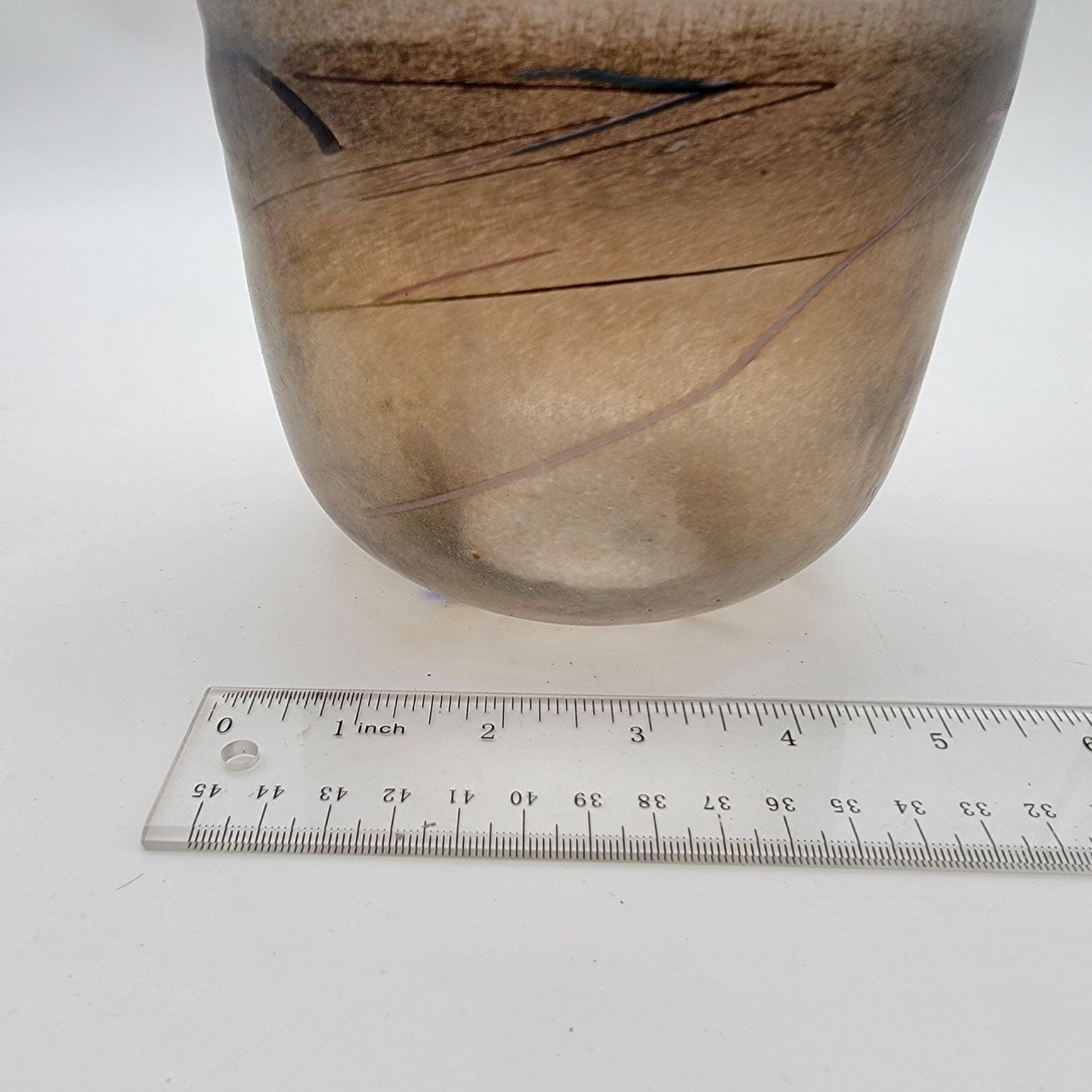 Bertil Vallien for Kosta Boda Tornado Blown Glass Bowl