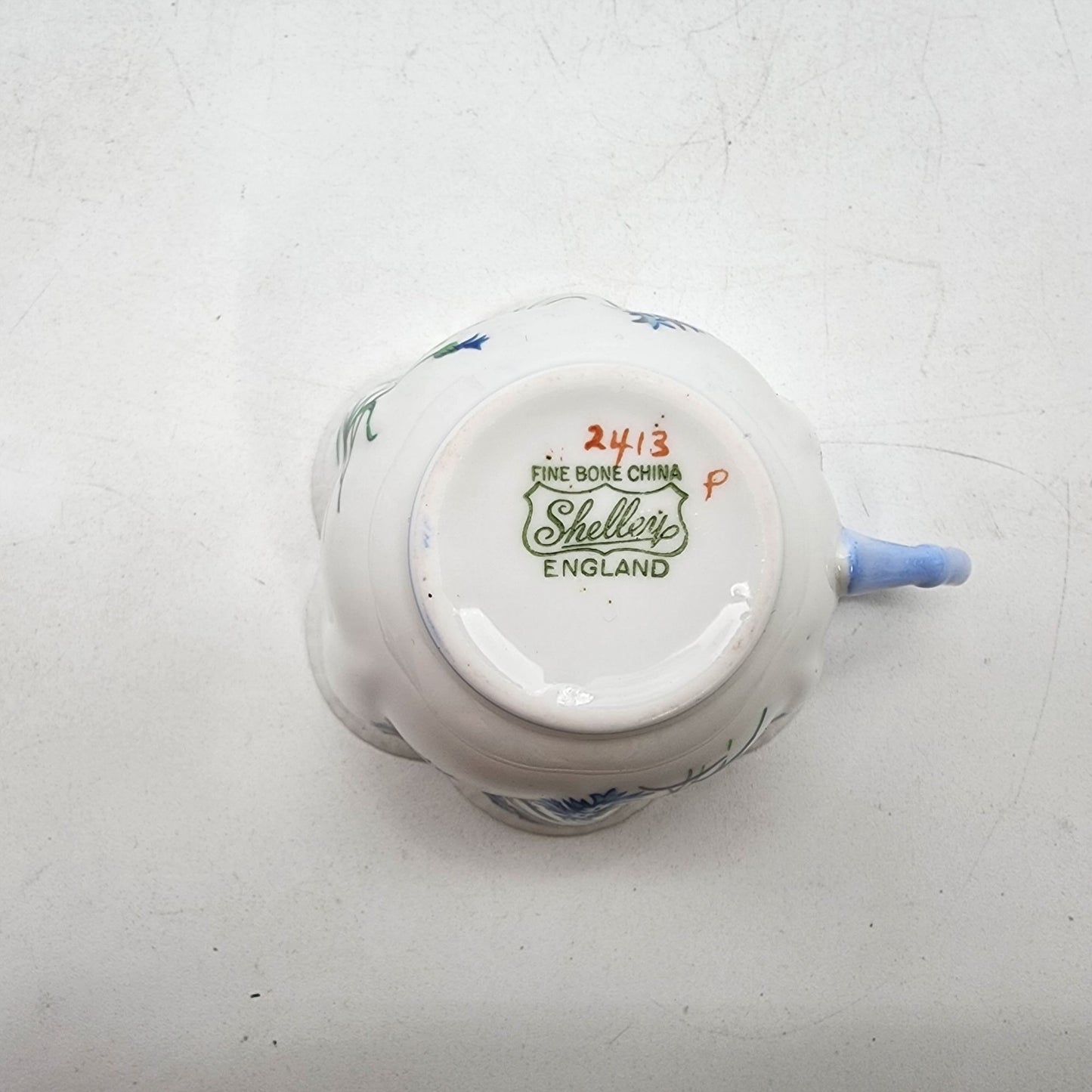 Shelley England Fine Bone China Floral Tea Cup & Saucer Set