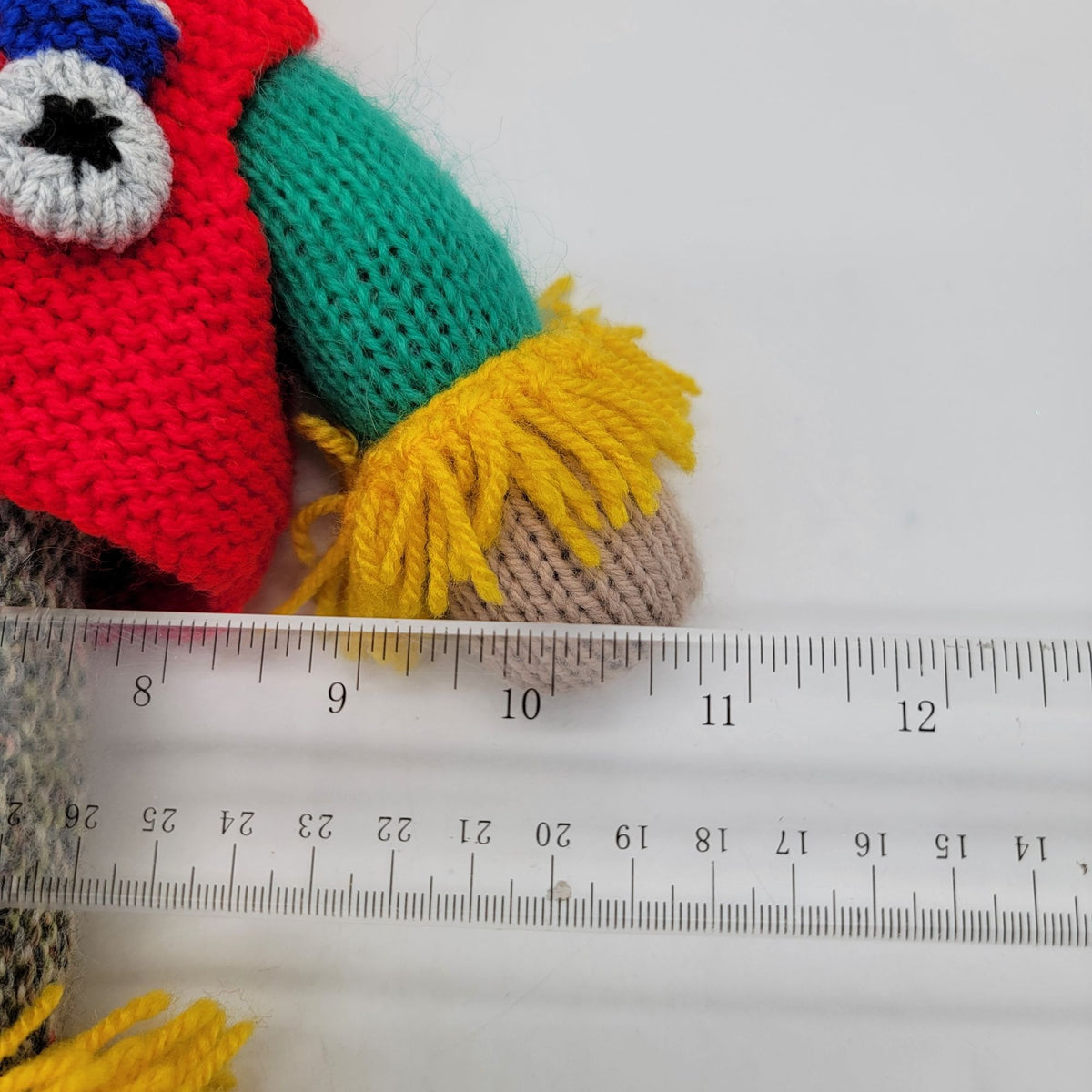 1980s Jean Greenhowes Grandpa Scarecrow Knit Doll
