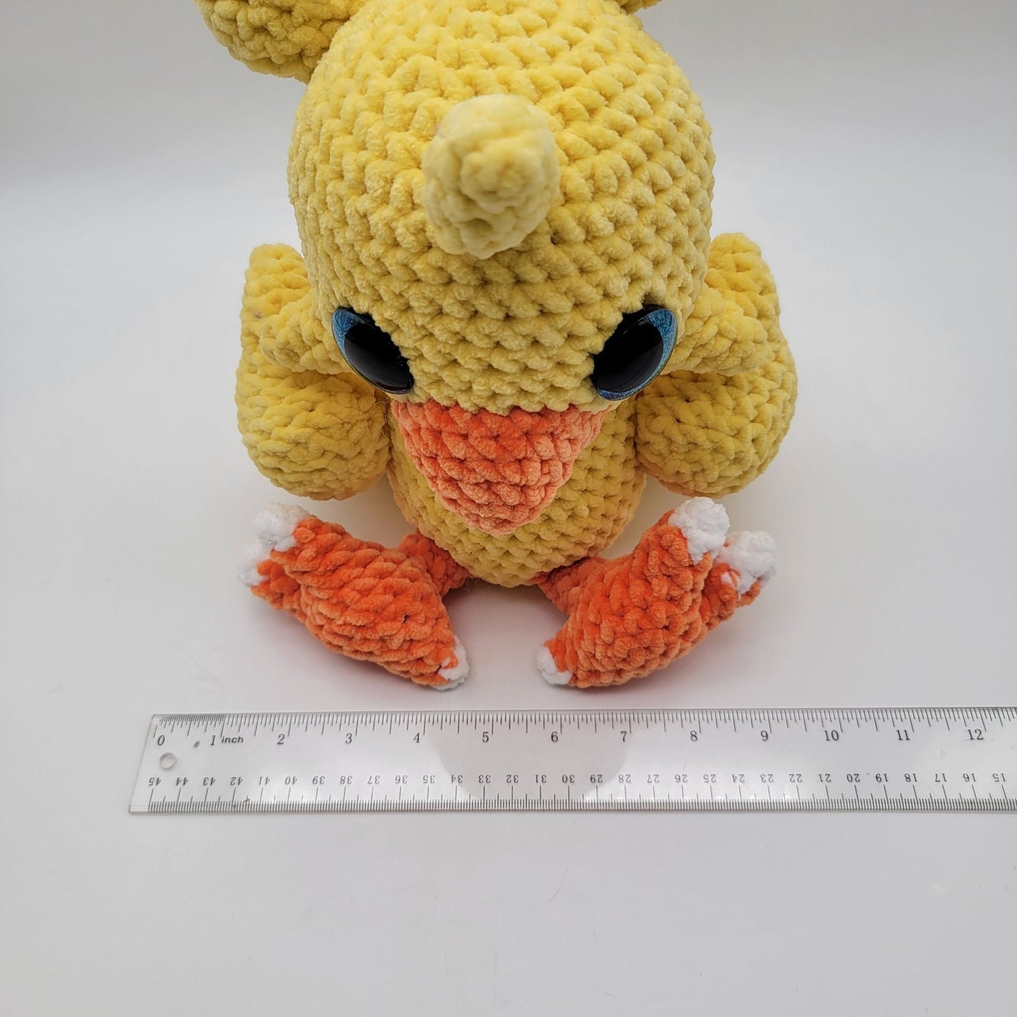 Amigurumi Crocheted Chocobo Bird Plush