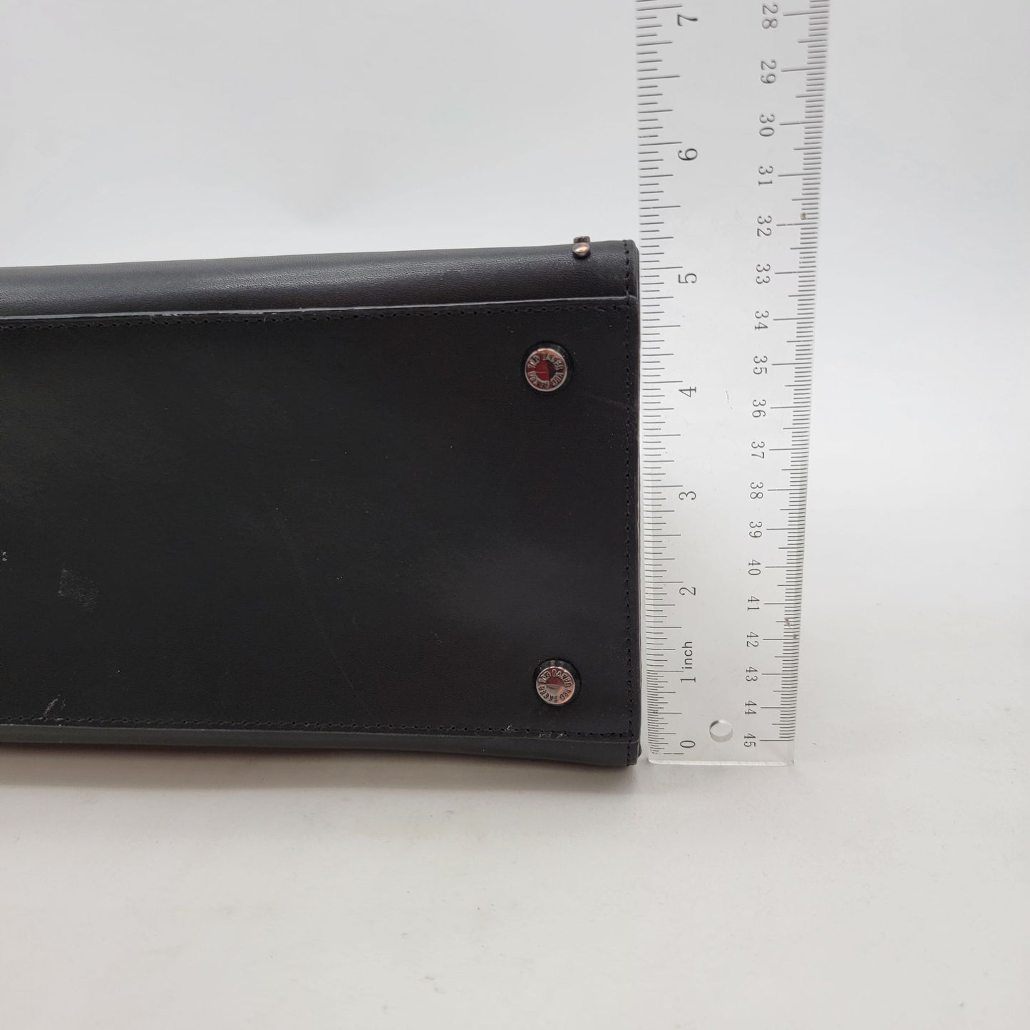 Ted Baker Black Leather Studded Top Handle Satchel Handbag