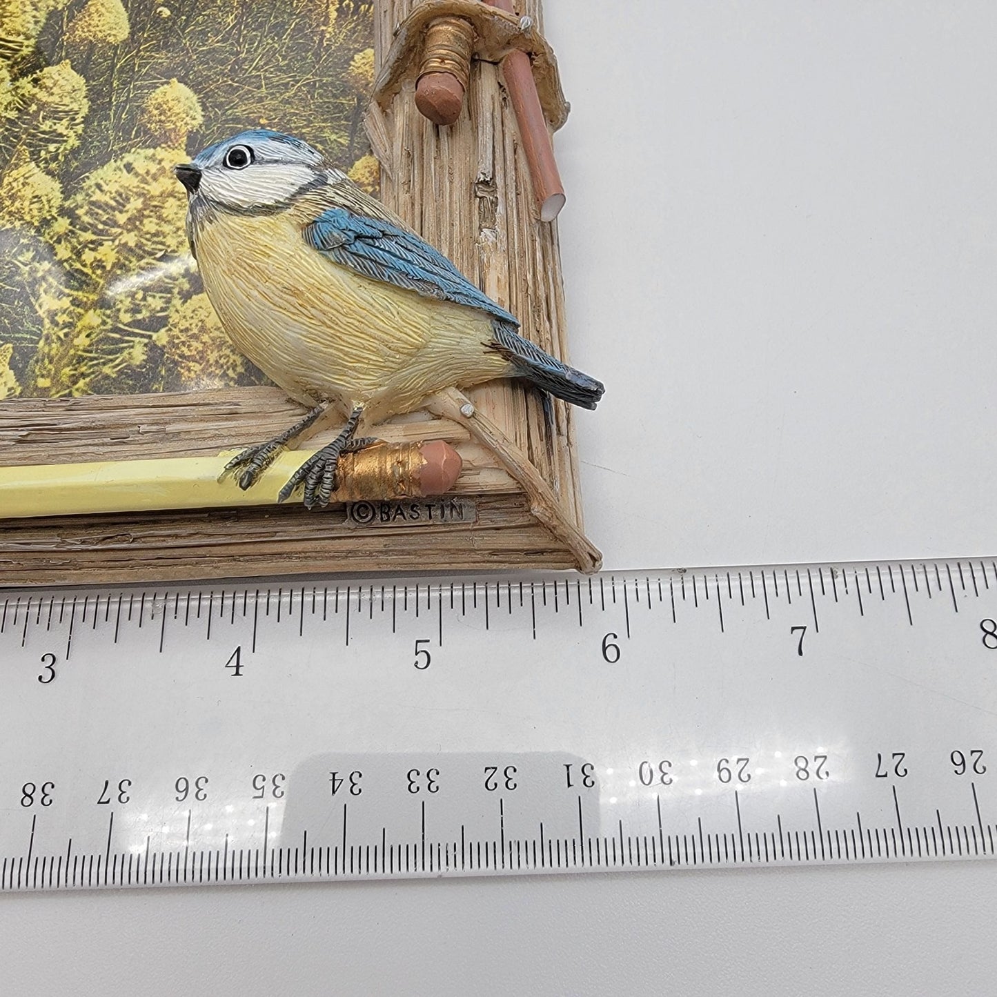Vintage Hallmark Marjolein Bastin Natures Sketchbook Picture Frame With Birds