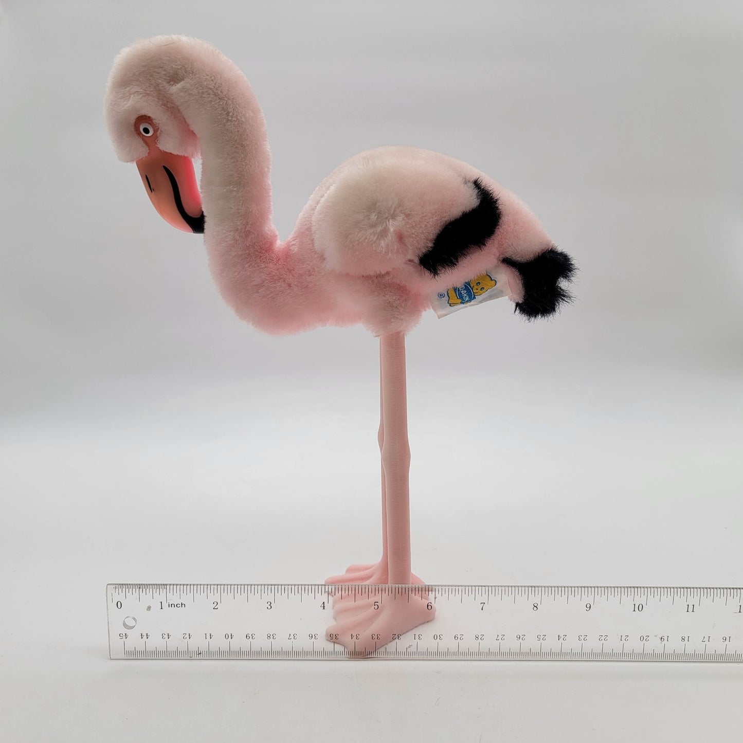 1986 Vintage Dakin Pink Flamingo Plush