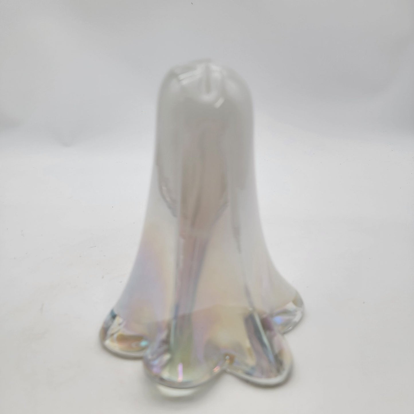 Iridescent Glass Ghost Sculpture