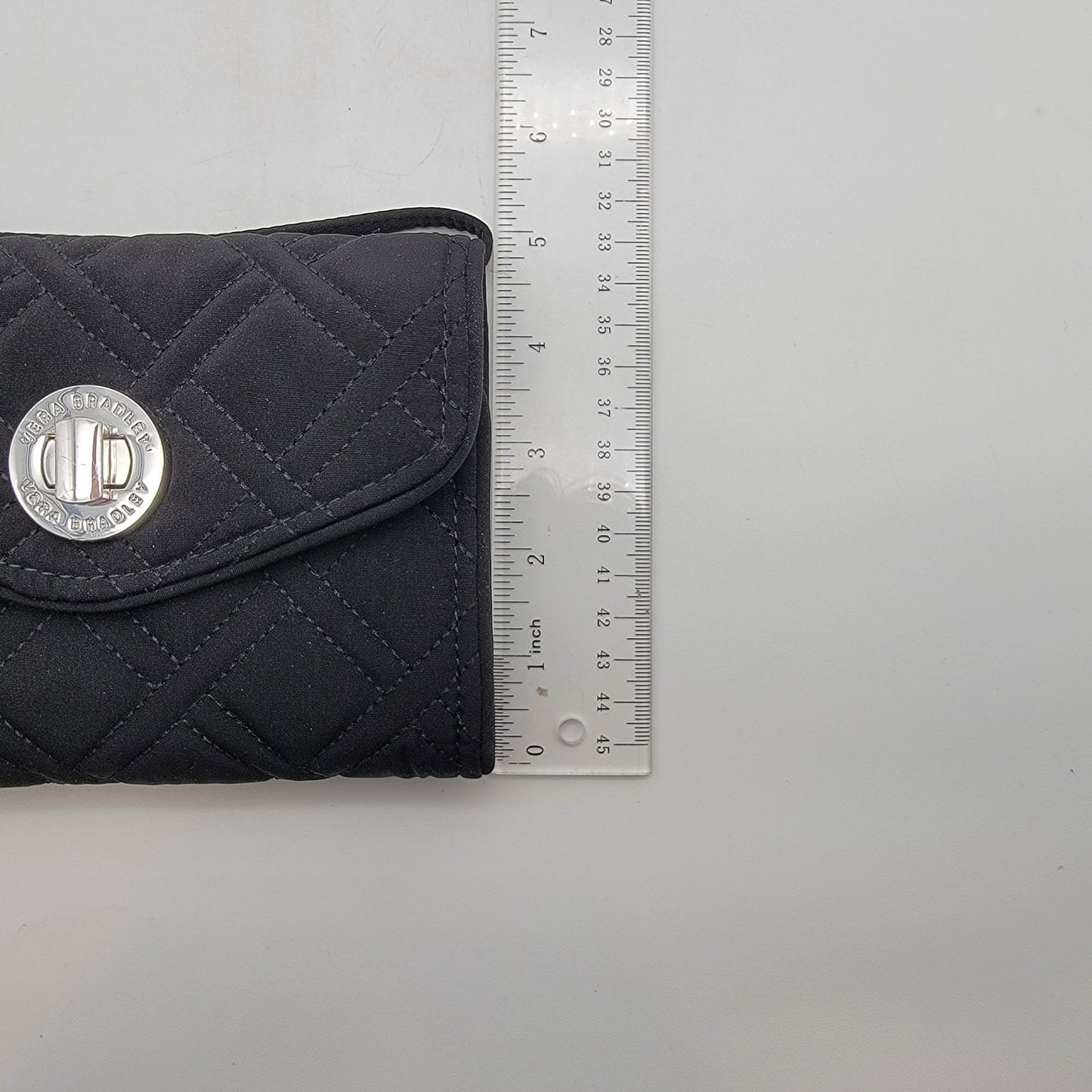 Vera Bradley "Your Turn" Smartphone Wristlet in Black Microfiber