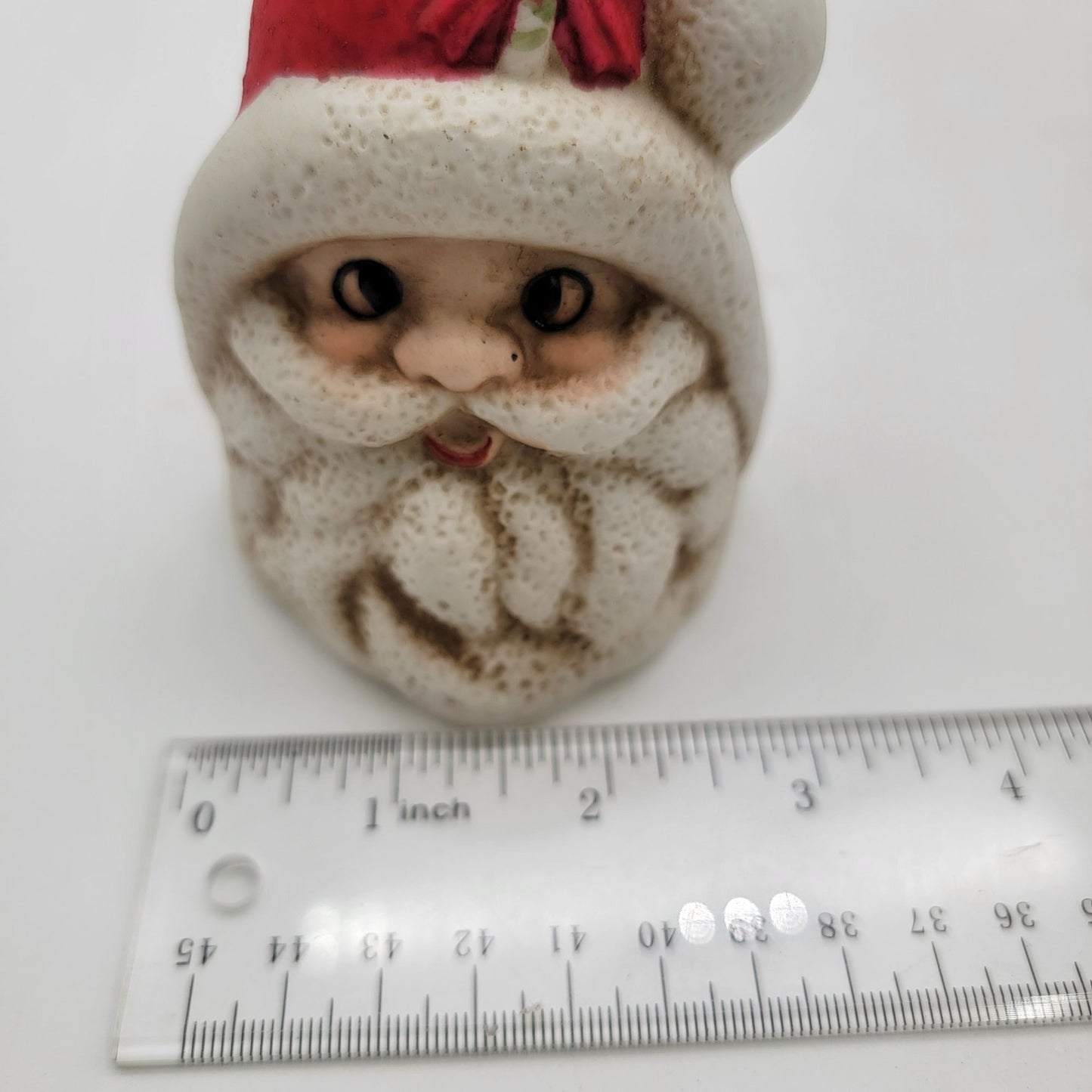 Vintage Santa Claus Head Hand-Painted