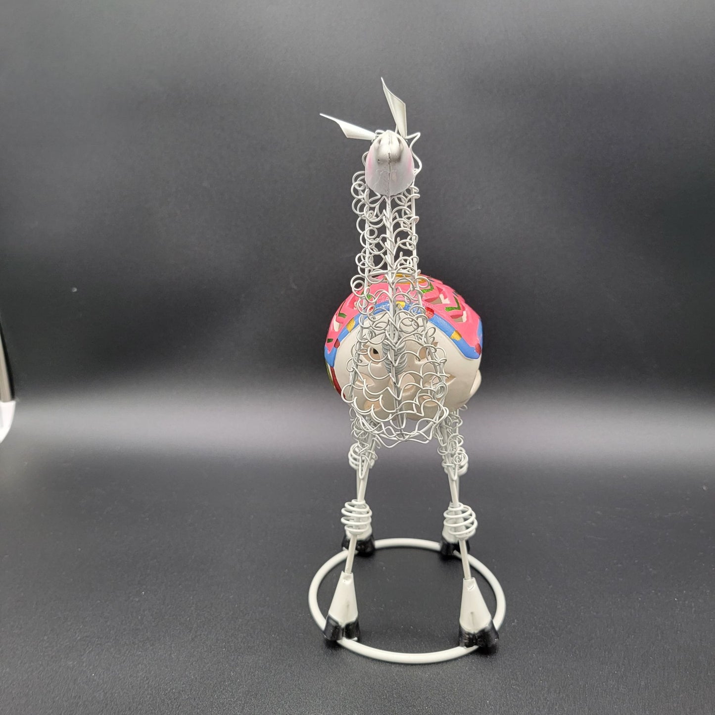 Pier 1 Llama Metal Tealight Candle Holder