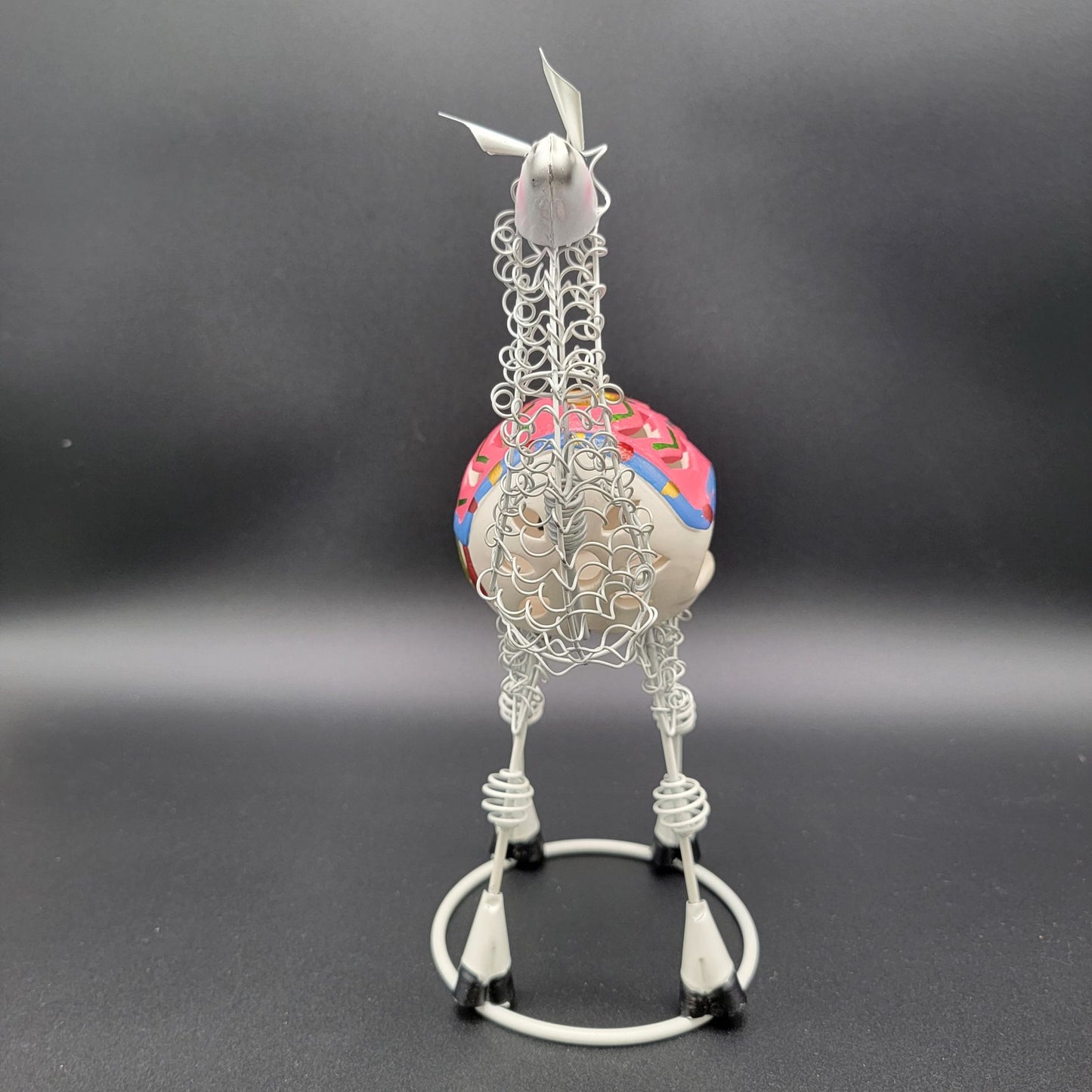 Pier 1 Llama Metal Tealight Candle Holder