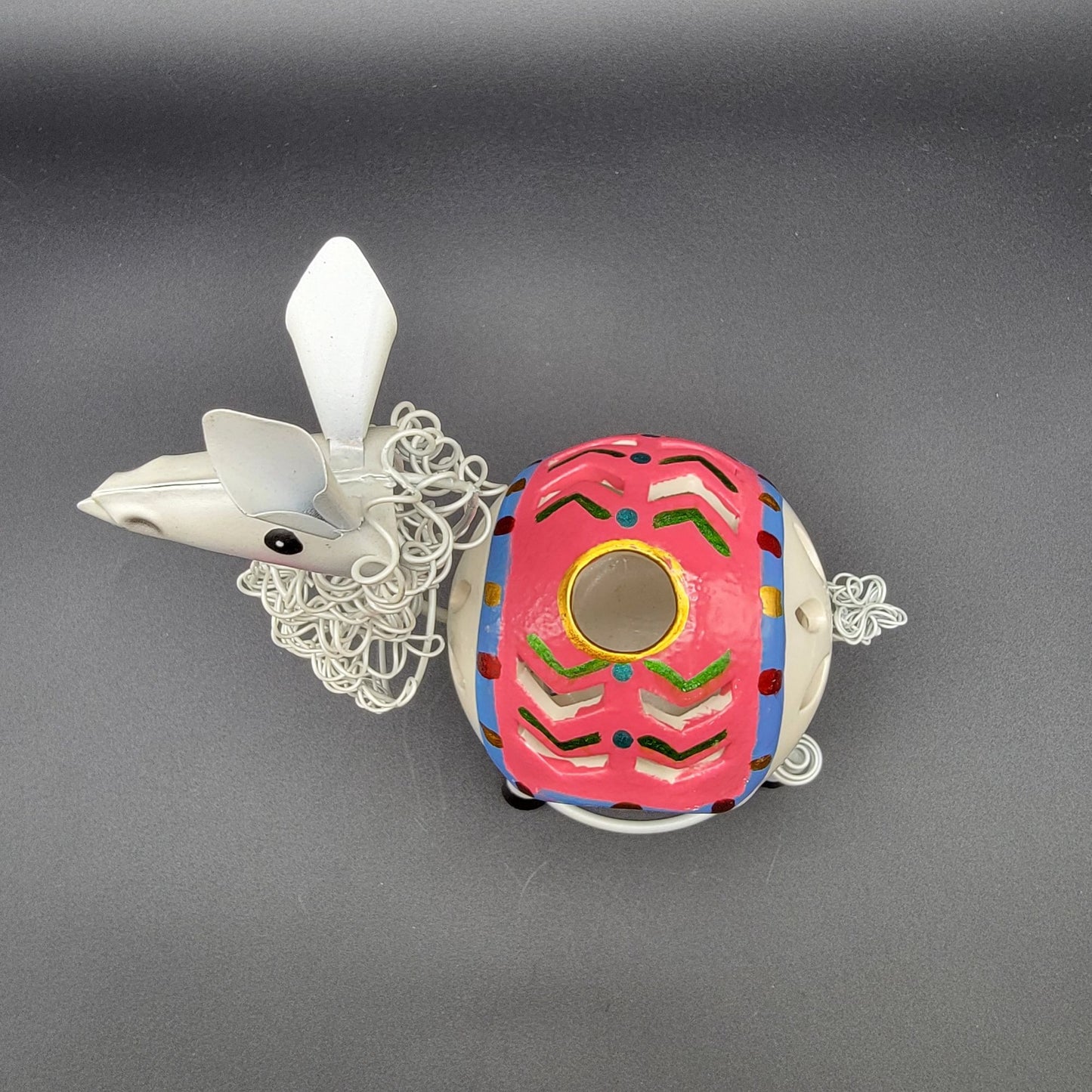 Pier 1 Llama Metal Tealight Candle Holder