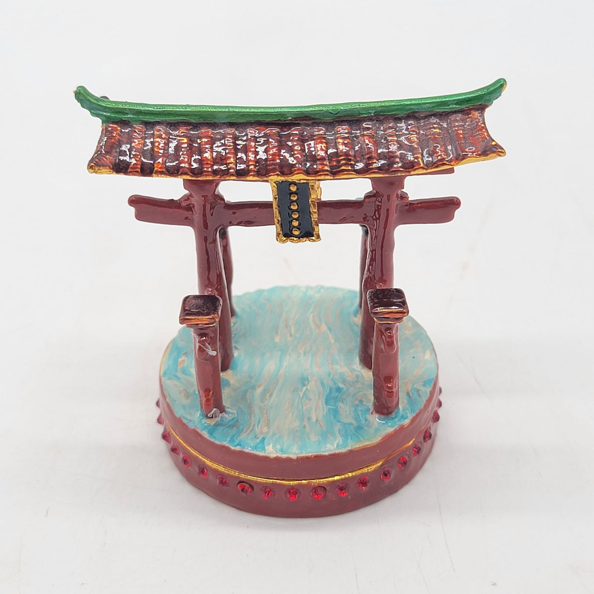 Objet D'Art Island Shrine Trinket Box Artform No. 102