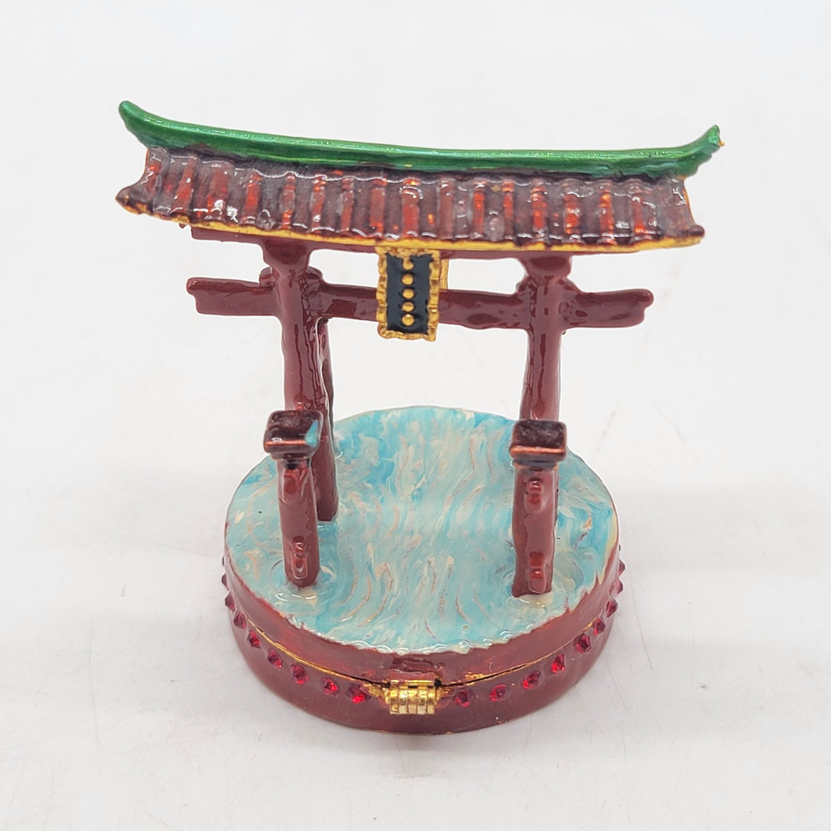 Objet D'Art Island Shrine Trinket Box Artform No. 102