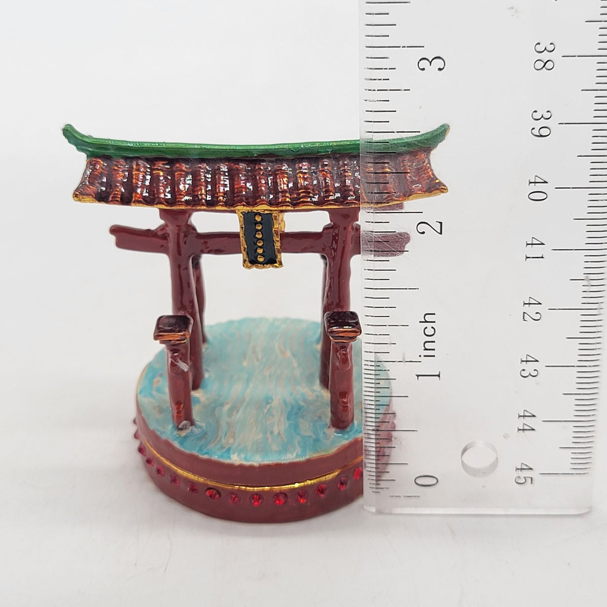 Objet D'Art Island Shrine Trinket Box Artform No. 102