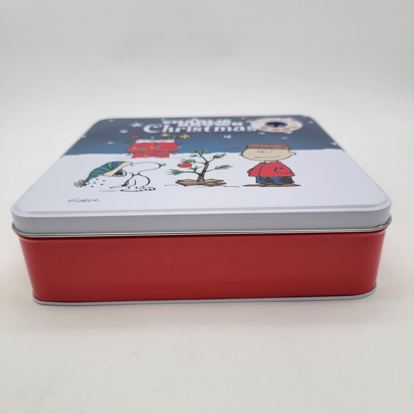 Charlie Brown Christmas Metal Tin Box Music & Lights Collectible