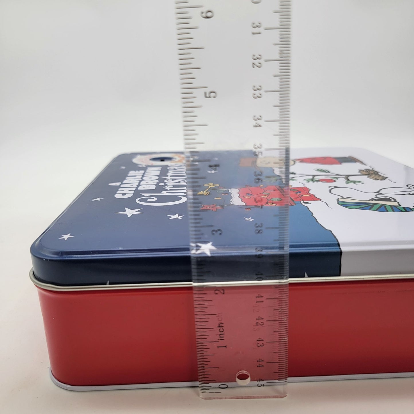 Charlie Brown Christmas Metal Tin Box Music & Lights Collectible