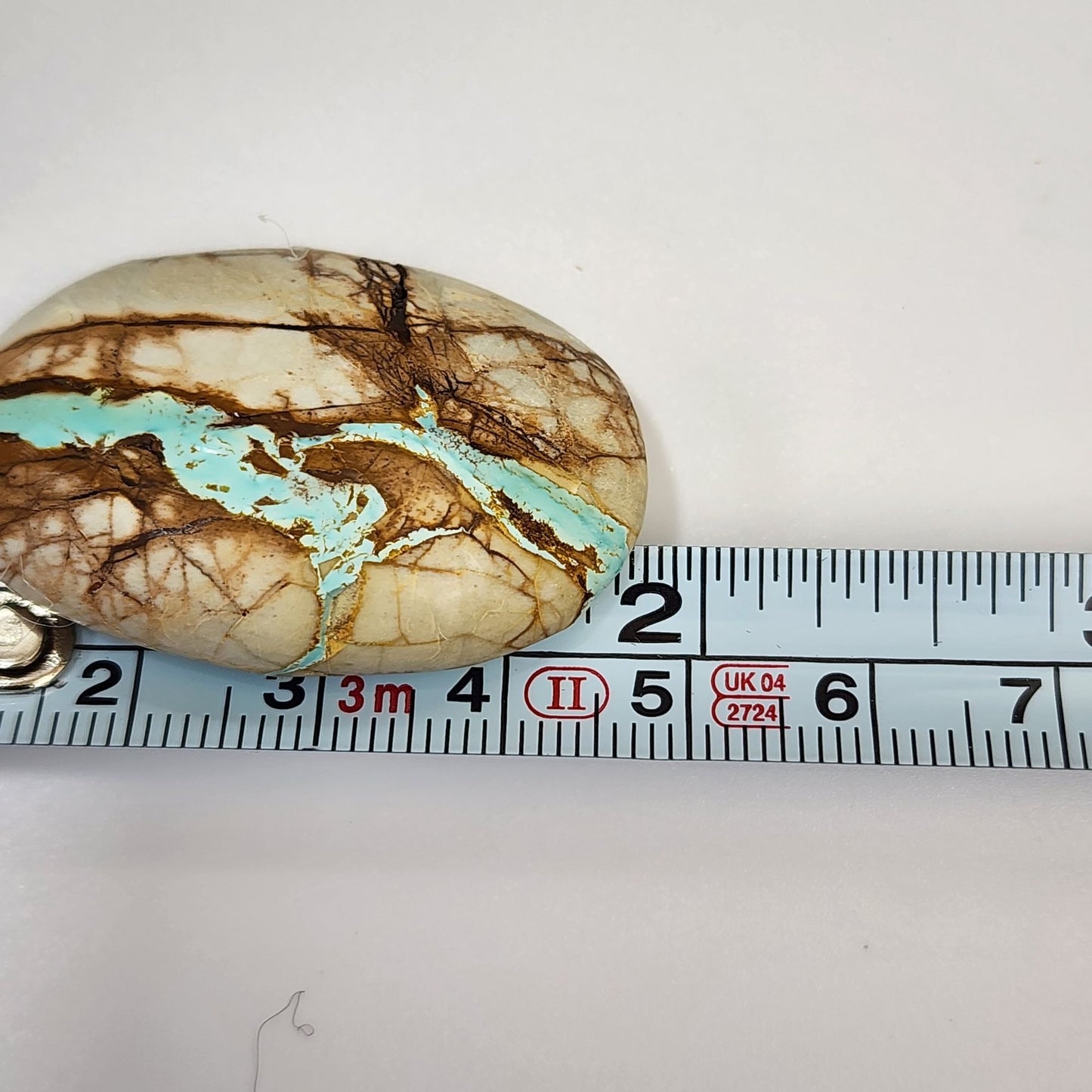 Artisan Royston Ribbon Turquoise Pendant