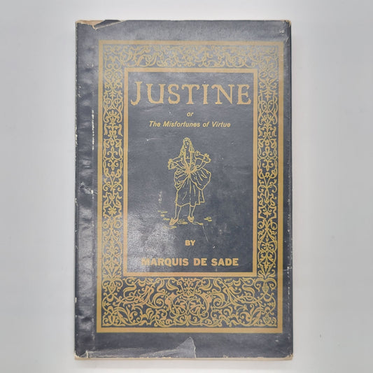 1964 Justine or the Misfortunes of Virtue Marquis De Sade With Dust Jacket