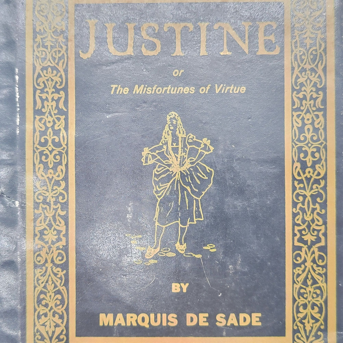 1964 Justine or the Misfortunes of Virtue Marquis De Sade With Dust Jacket