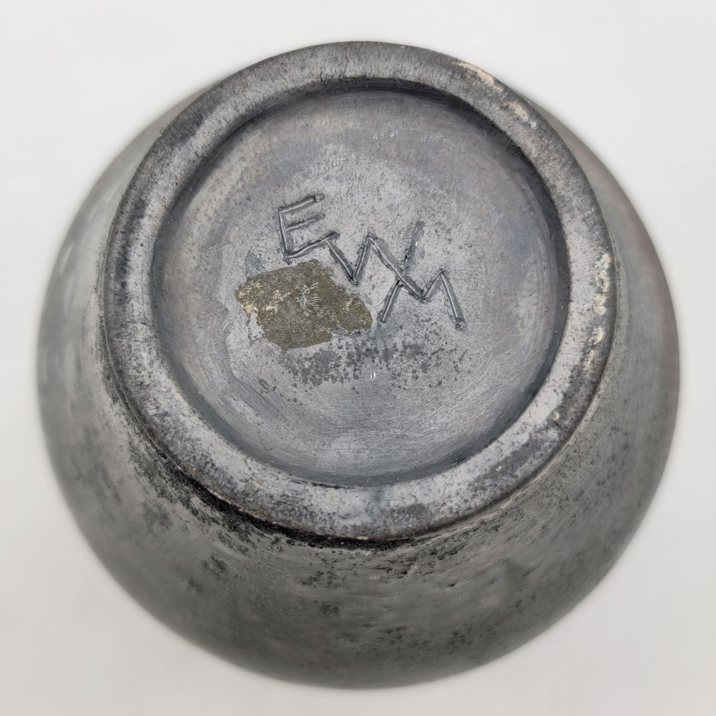 Signed Raku Art Pottery Vase