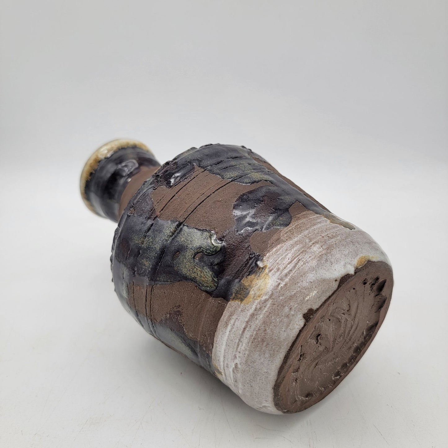 Mid Century Brutalist Pottery Vase