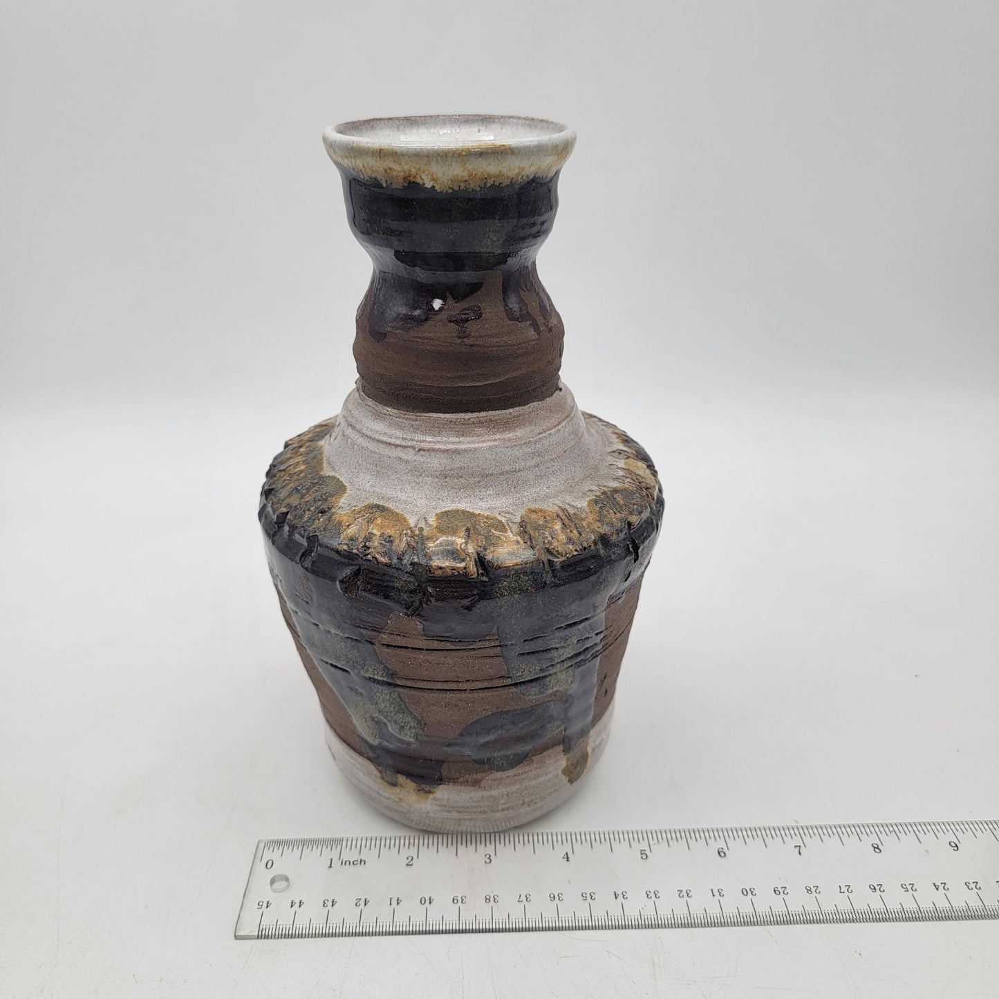 Mid Century Brutalist Pottery Vase