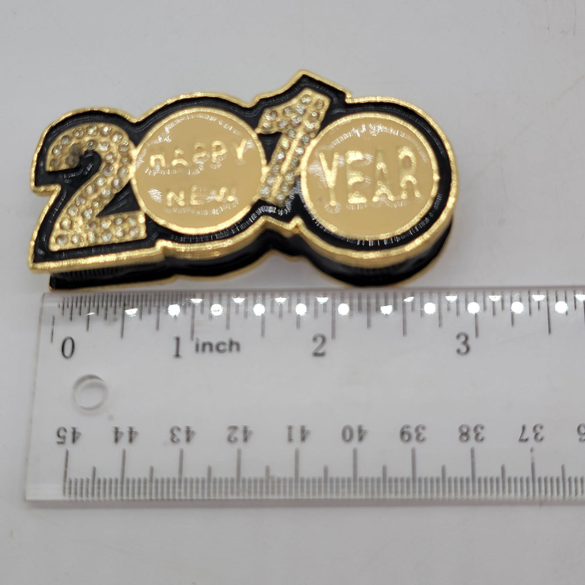 Objet d'art New Year's Gold 2010 Trinket Box No. 224