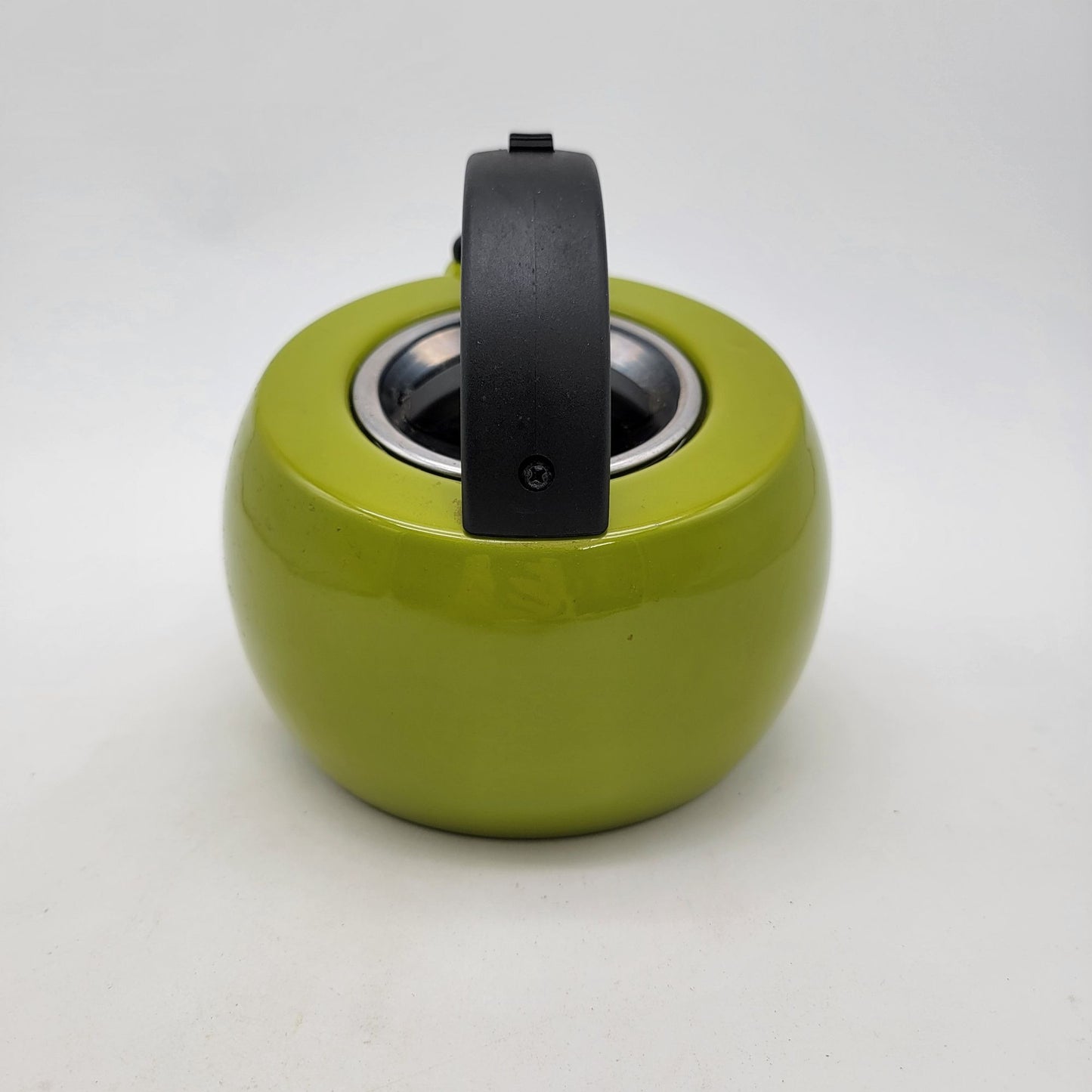 Rachel Ray Green 2 Qt. Whistling Metal Tea Kettle