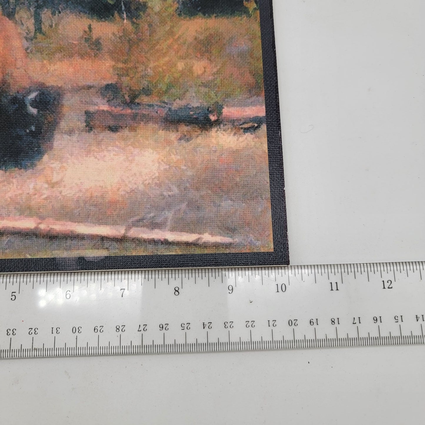 Limited Edition Giclee Print On Canvas "Yellowstone Bison" By John A. Wood AP 011/250 Mounted On Claybord 8"x10" 2003