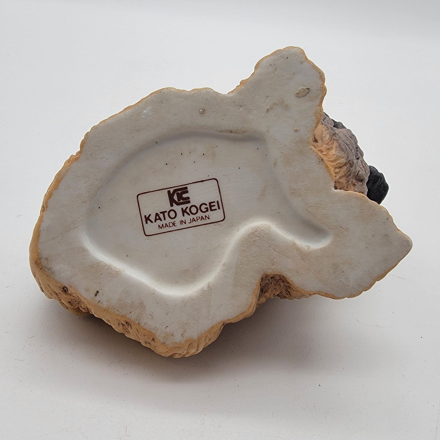 Vintage Kato Kogei  Japan Pug Dog Figurine