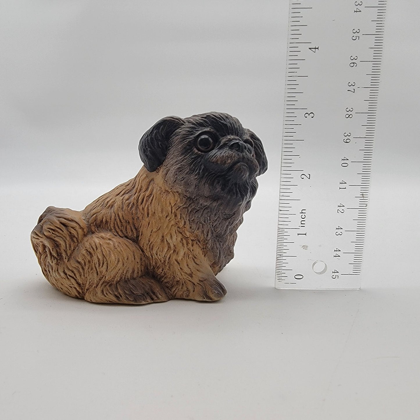 Vintage Kato Kogei  Japan Pug Dog Figurine