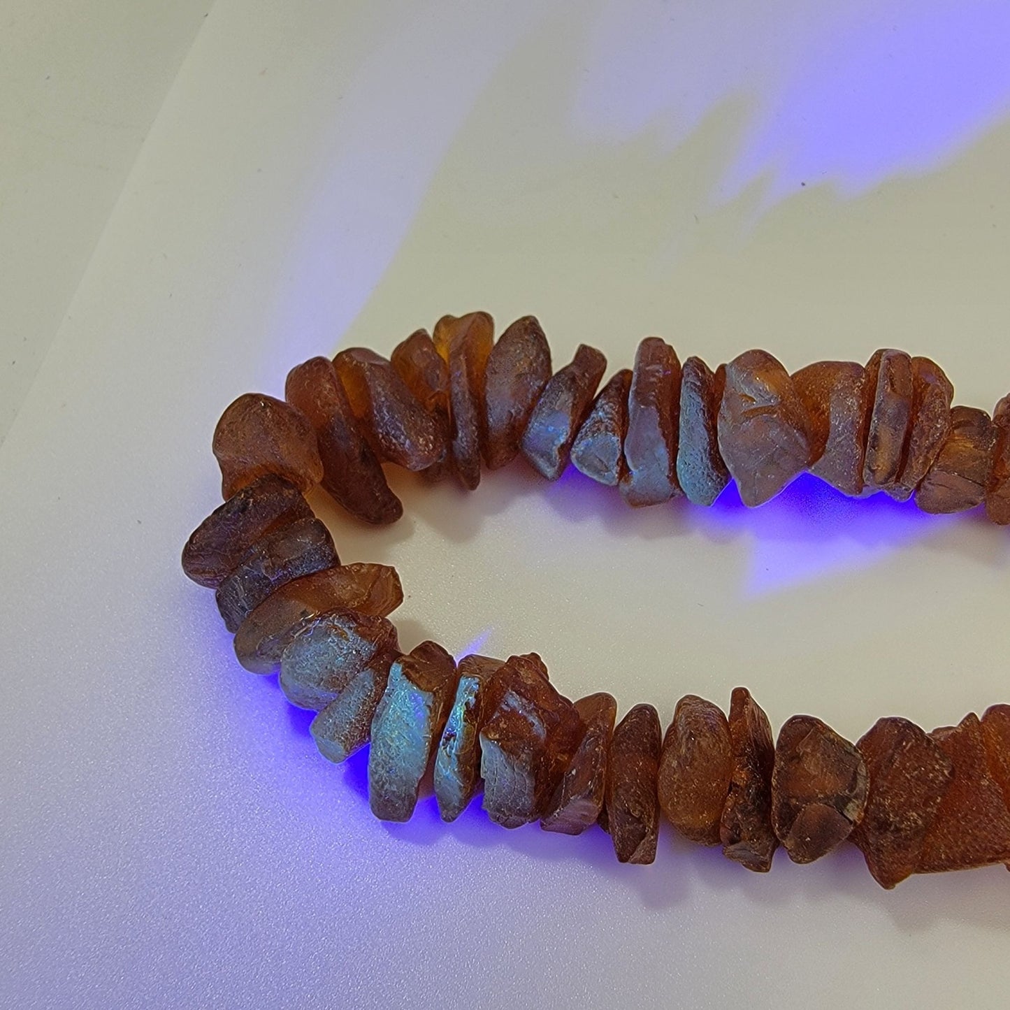 Raw Natural Baltic Honey Amber Graduated Necklace