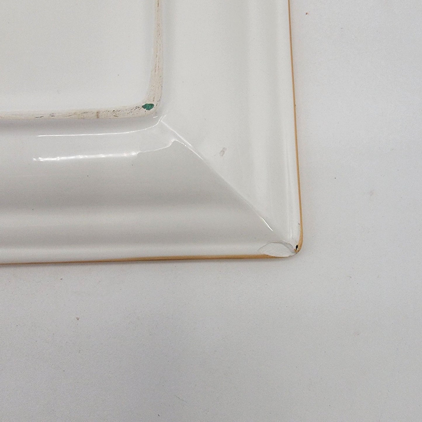 Judy Shelly Handcrafted Chicken Square Plate