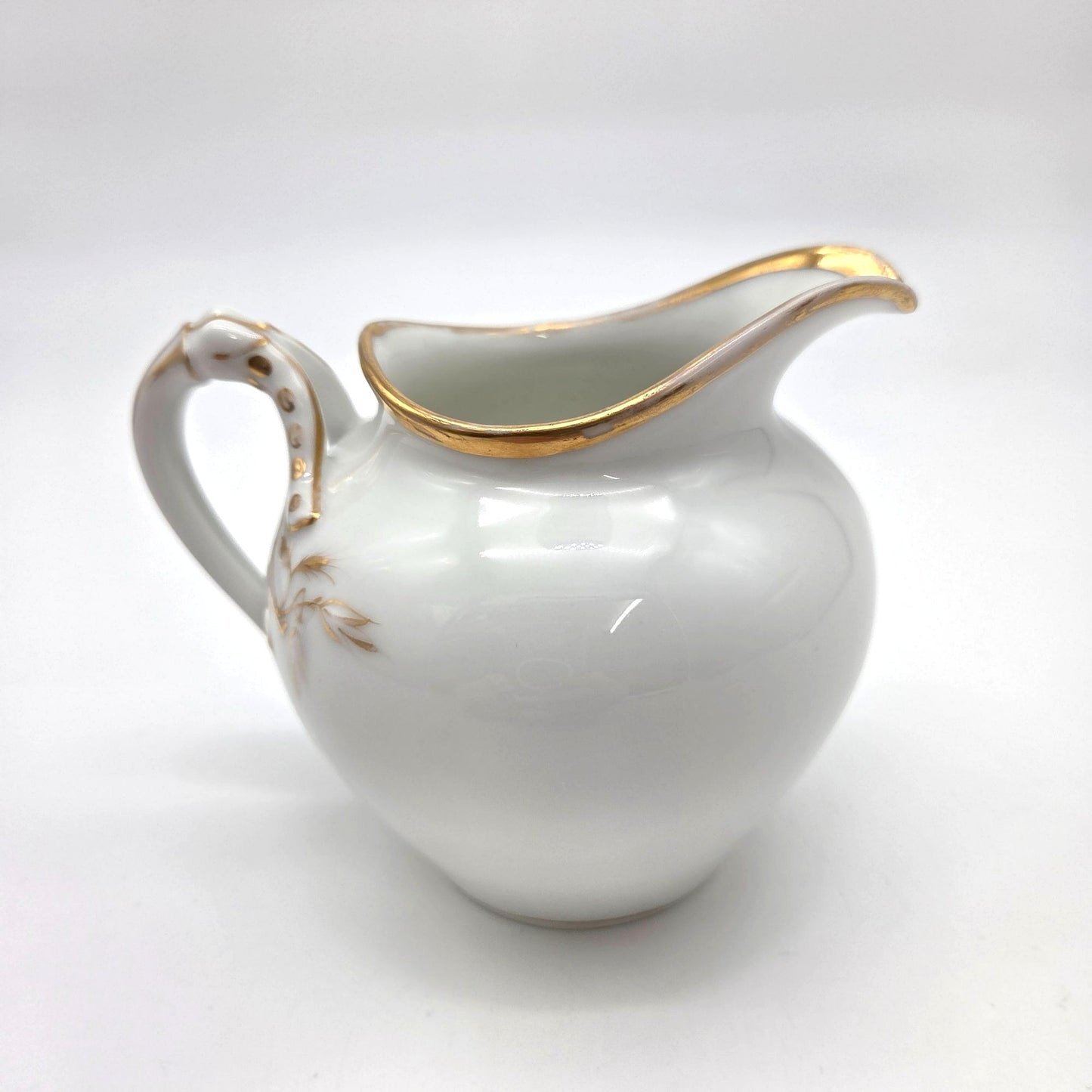 Antique 1871 H&Co Porcelain Creamer English Registry Mark