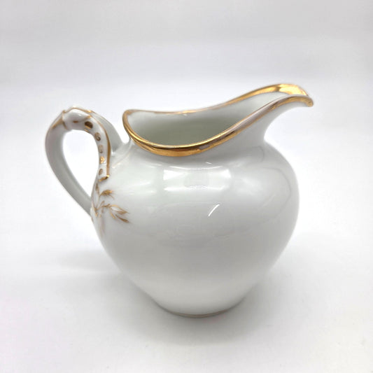 Antique 1871 H&Co Porcelain Creamer English Registry Mark