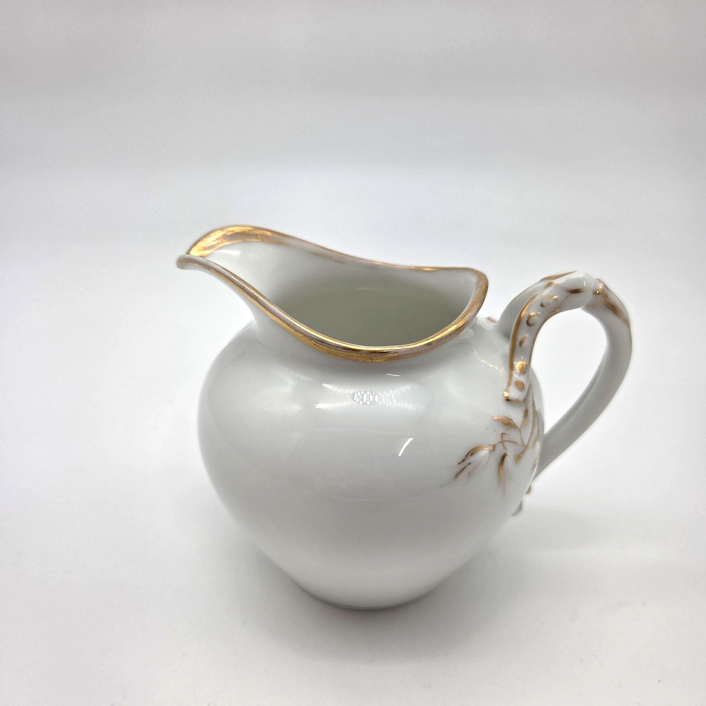 Antique 1871 H&Co Porcelain Creamer English Registry Mark