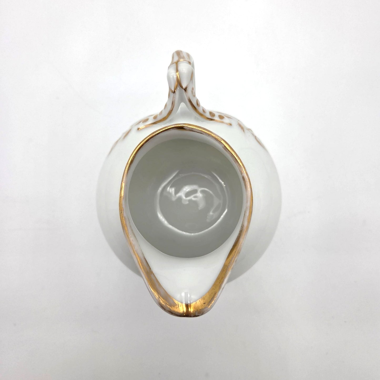 Antique 1871 H&Co Porcelain Creamer English Registry Mark