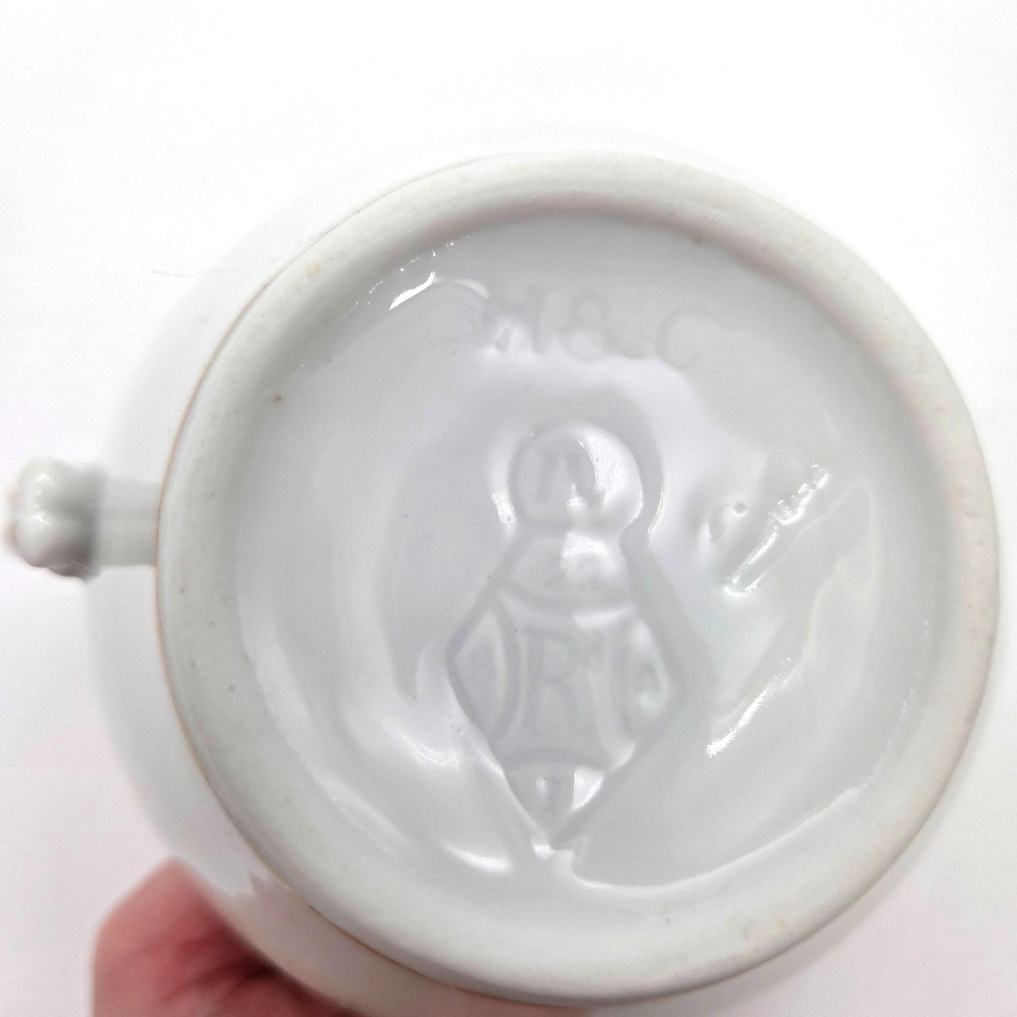Antique 1871 H&Co Porcelain Creamer English Registry Mark