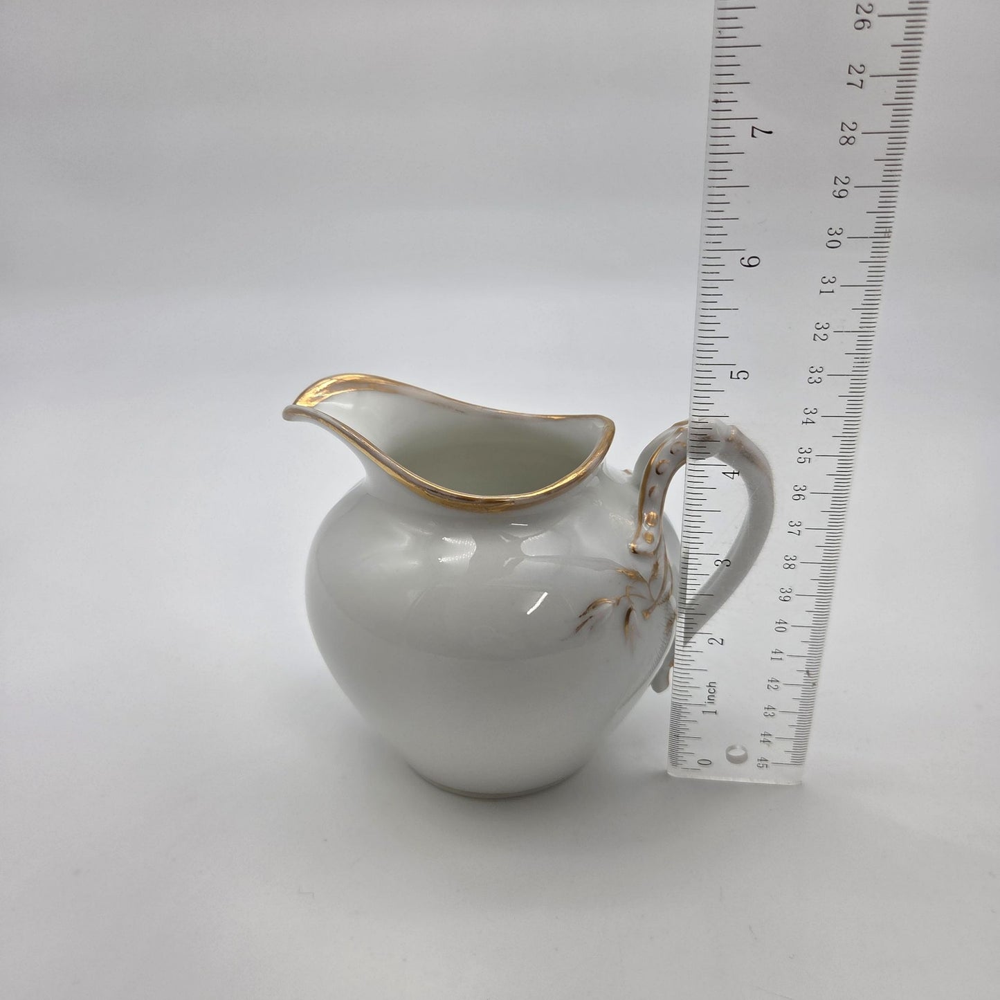 Antique 1871 H&Co Porcelain Creamer English Registry Mark