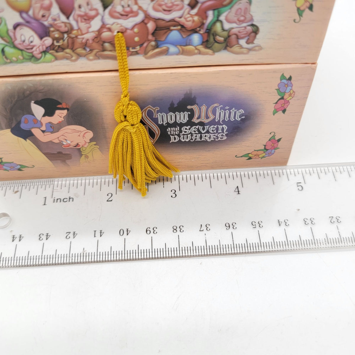 Vintage 2007 Disney Snow White & Seven Dwarfs Jewelry Box 70th Anniversary