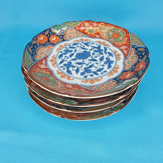 Gumps Karakusa Imari Salad Plates
